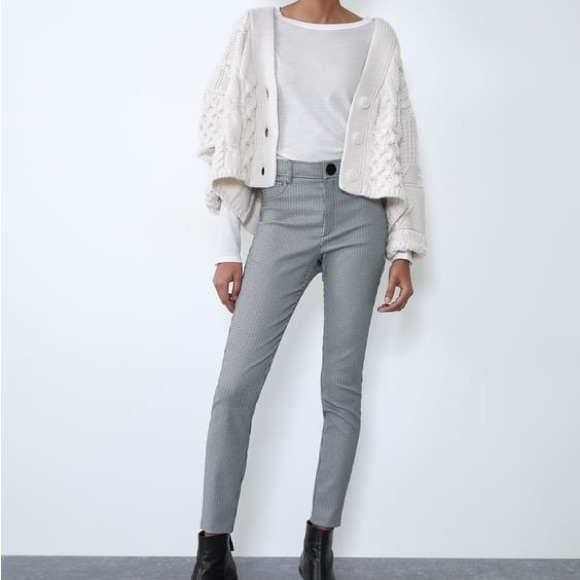 Zara Highwaisted hounds tooth Legging - Picture 1 of 11